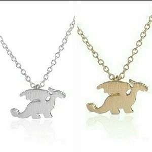 1 LEFT! Dainty Gold Dragon Necklace